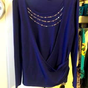 Beautiful Royal faux Twin sweater set